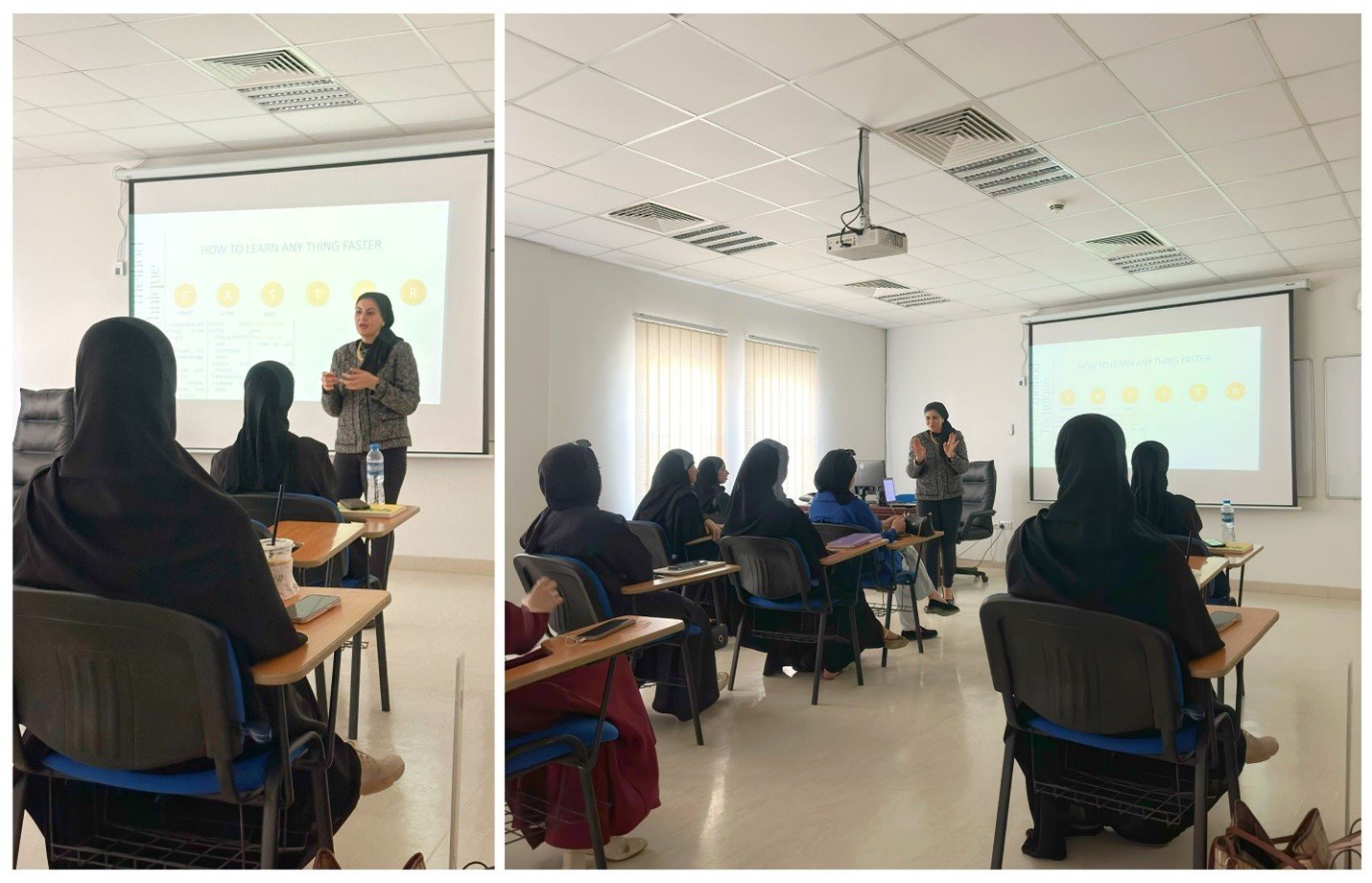 ورشة عمل تستعرض استراتيجيات تعزيز قدرات الطلبة بجامعة ظفار Workshop: Enhancing Student Skills and Learning Methods