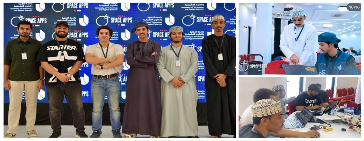 Dhofar University Students Achieve Global Distinction in “NASA Space Apps Challenge” Dhofar University Students Achieve Global Distinction in “NASA Space Apps Challenge”